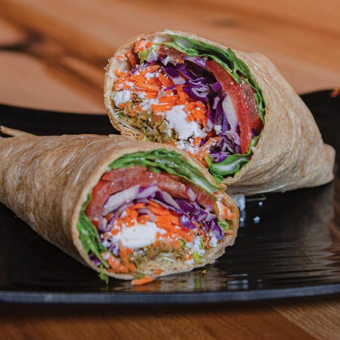 Veg Out: Copper Branch — Unity Falafel Wrap